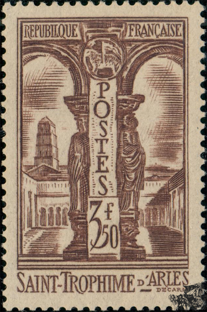 Frankreich ** 1935 - 3,50 Franc - Freimarke: Bauwerke