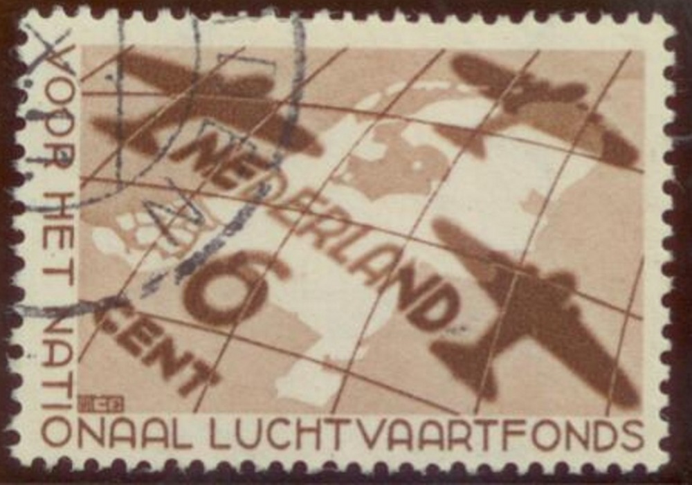 Niederlande o 1935 - 6 Cent 1935 “Luftfahrtfond“ Niederlande o 1935 - 6 Cent 1935 “Luftfahrtfond“