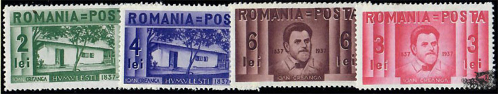 Rumänien * 1937 15. Mai. 100 Geburtstag von loan Creanga