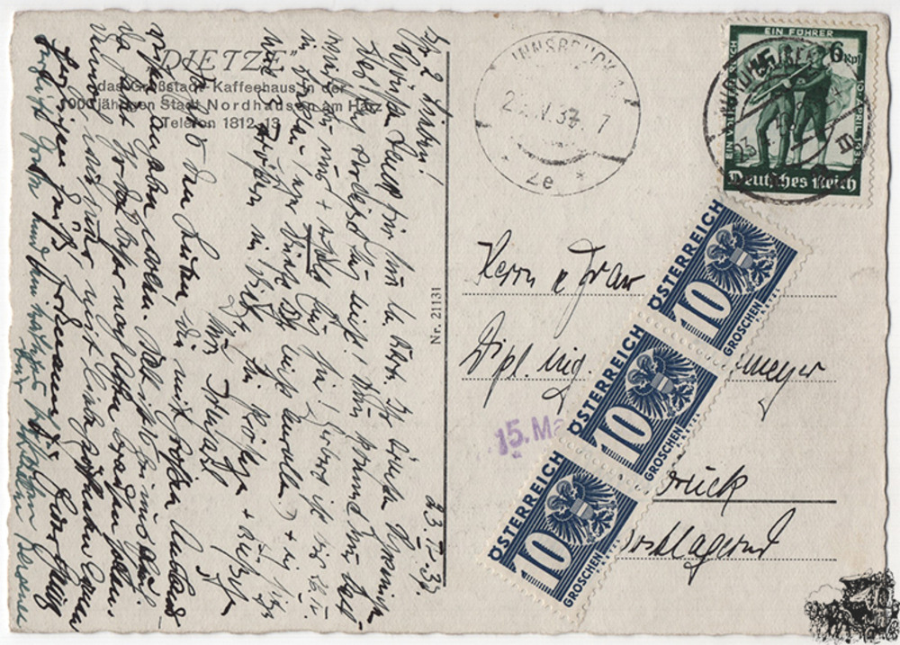 Österreich 3. Reich Ostmark - Nr. 662 Anschluß Österreich an Deutschland