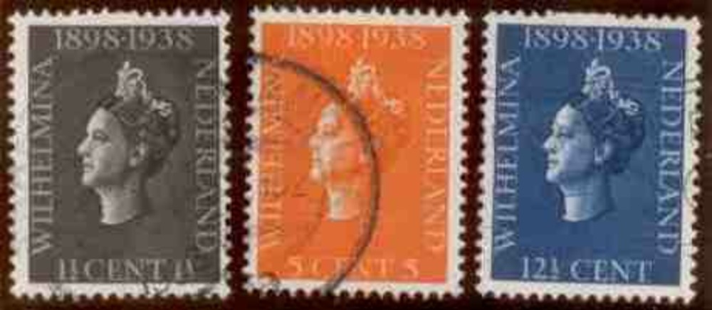 Niederlande o 1938 - Regierungsjubiläum Niederlande o 1938 - Regierungsjubiläum
