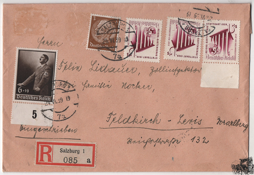 Österreich 3. Reich Ostmark - Nr. 693, 694, u.a. 4. Gartenschau in Stuttgart