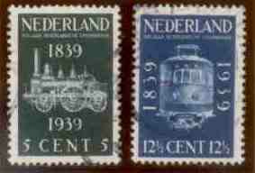 Niederlande o 1939 - Eisenbahn