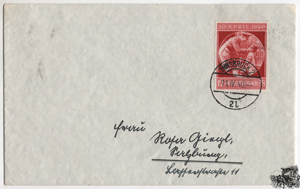 Österreich 3. Reich Ostmark - Nr. 744 51. Geburtstag Adolf Hitler 