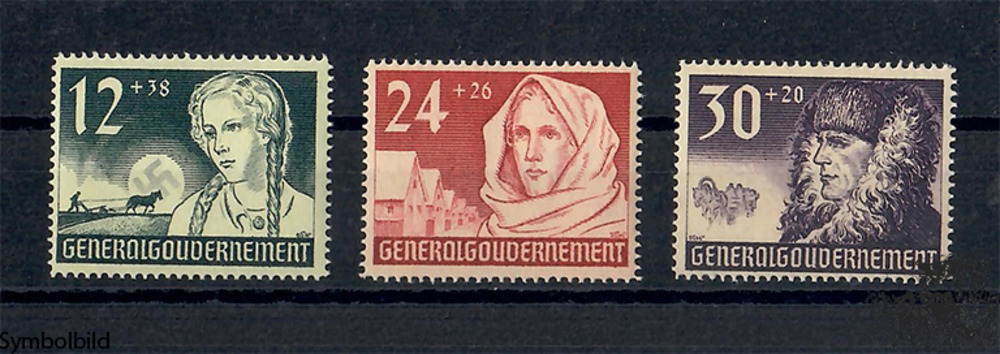 Generalgouvernement 1940 - 1. Jahr Generalgouvernement o