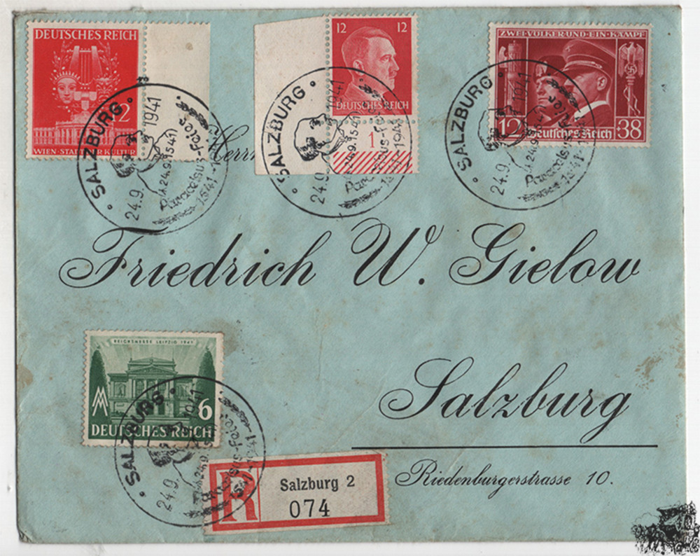 Österreich 3. Reich Ostmark - Nr. 763, 770, u. a. Hitler-Mussolini Österreich 3. Reich Ostmark - Nr. 763, 770, u. a. Hitler-Mussolini