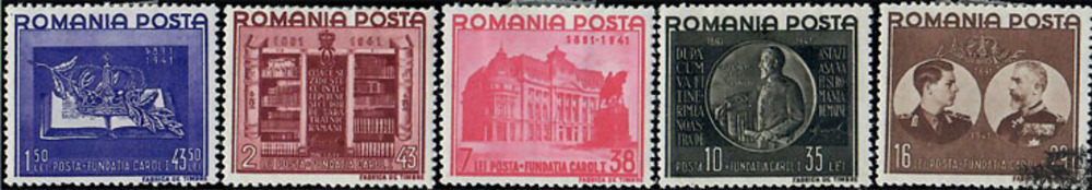Rumänien * 1941 9. Mai. 50 Jahre Stiftung “Konig Karl I.“