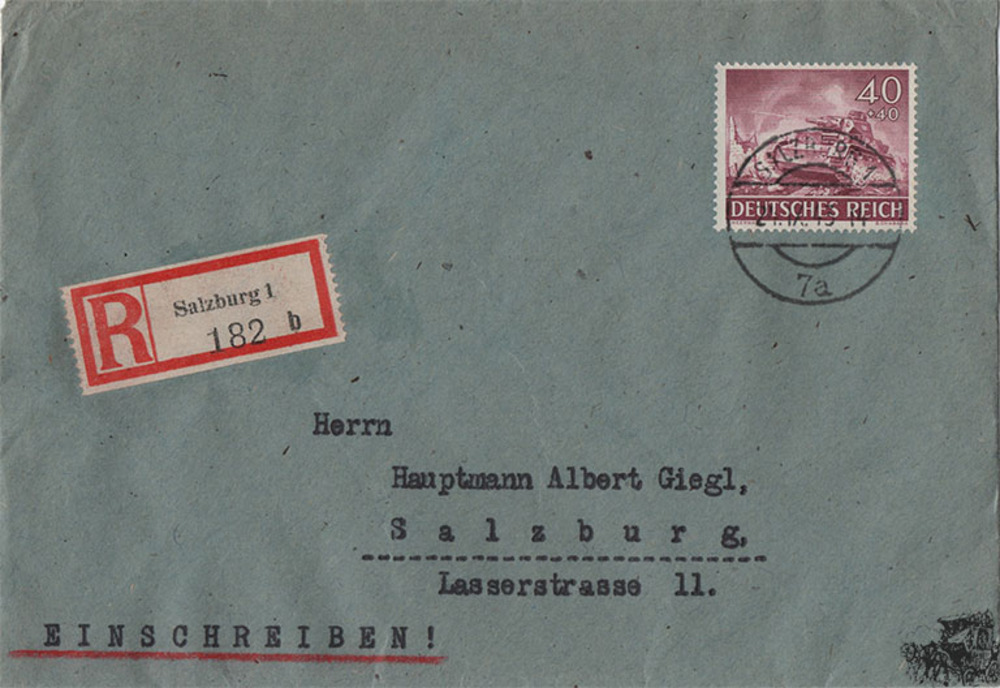 3. Reich - 4 Briefe Teilsatz Tag der Wehrmacht