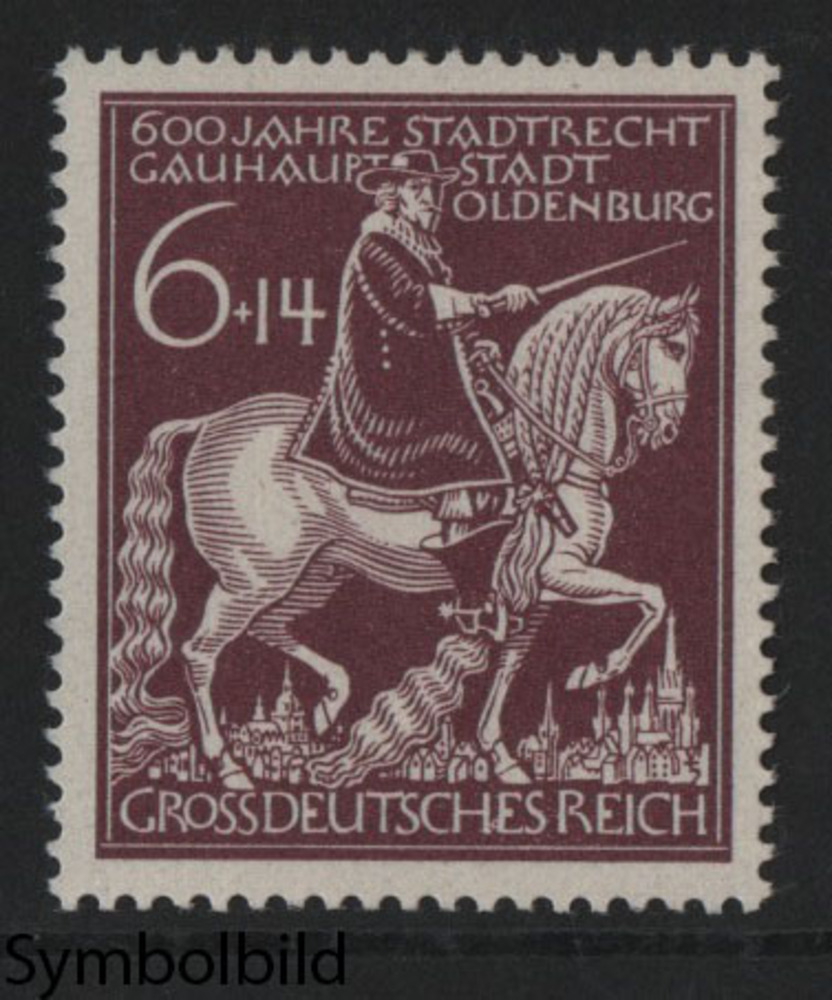 6+1 Pfg. 1945 **, Oldenburg