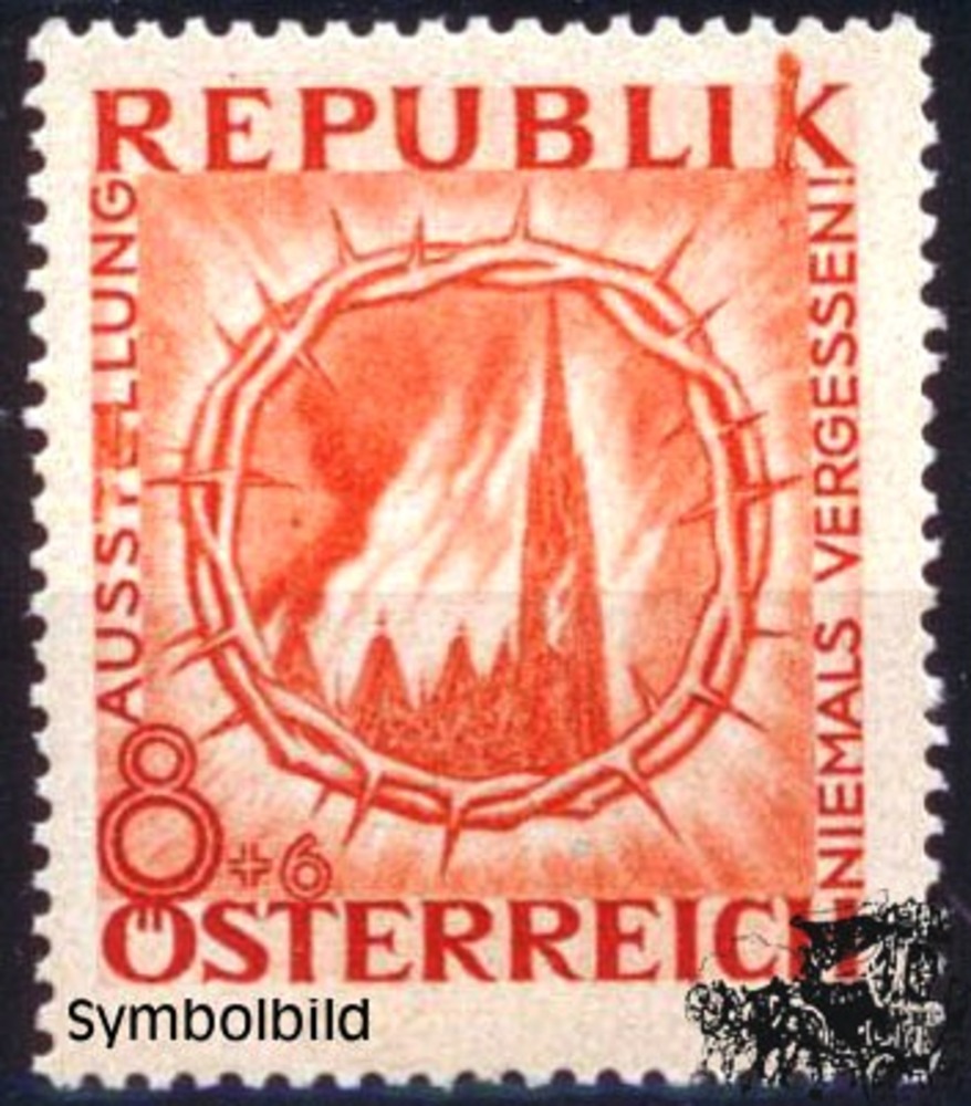 Österreich 1946  **, Gr. 8+6 - “Antifa-Austellung“ Österreich 1946  **, Gr. 8+6 - “Antifa-Austellung“