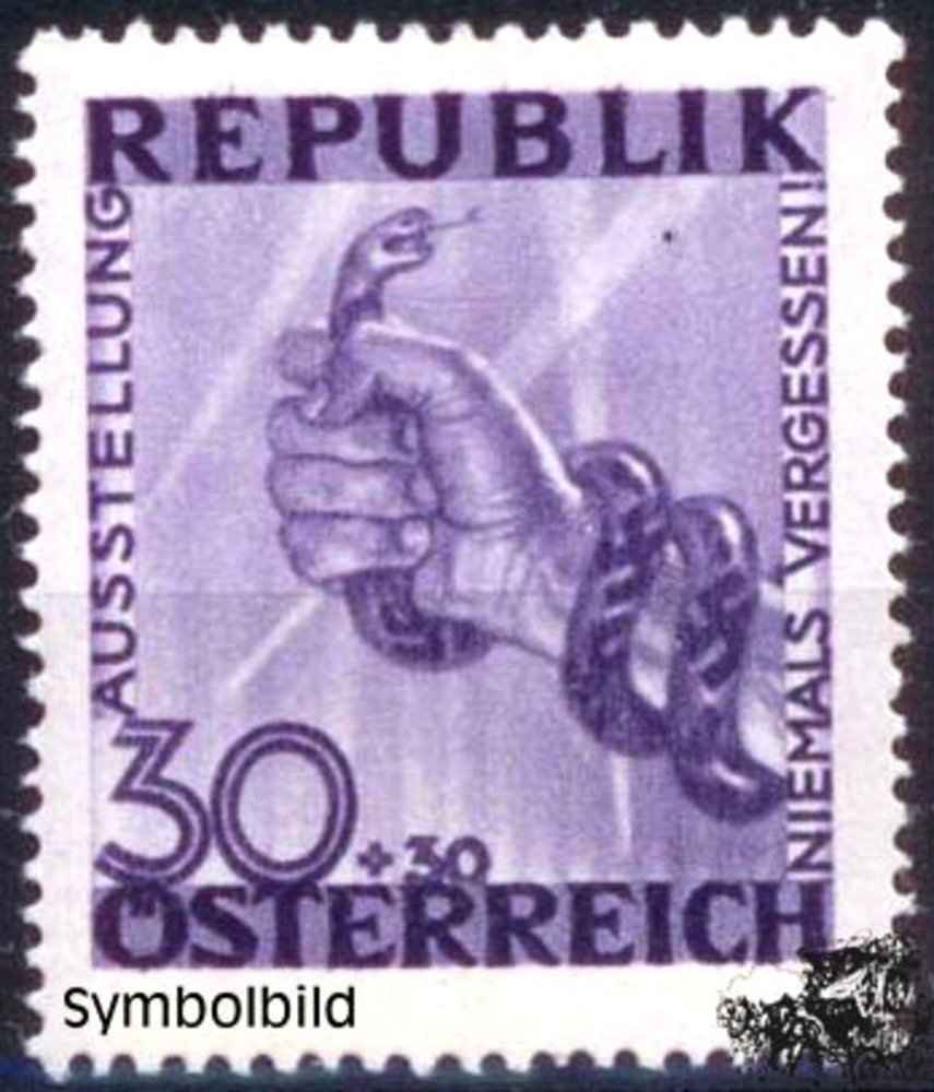 Österreich 1946 **, Gr. 30+30 - “Antifa-Austellung“