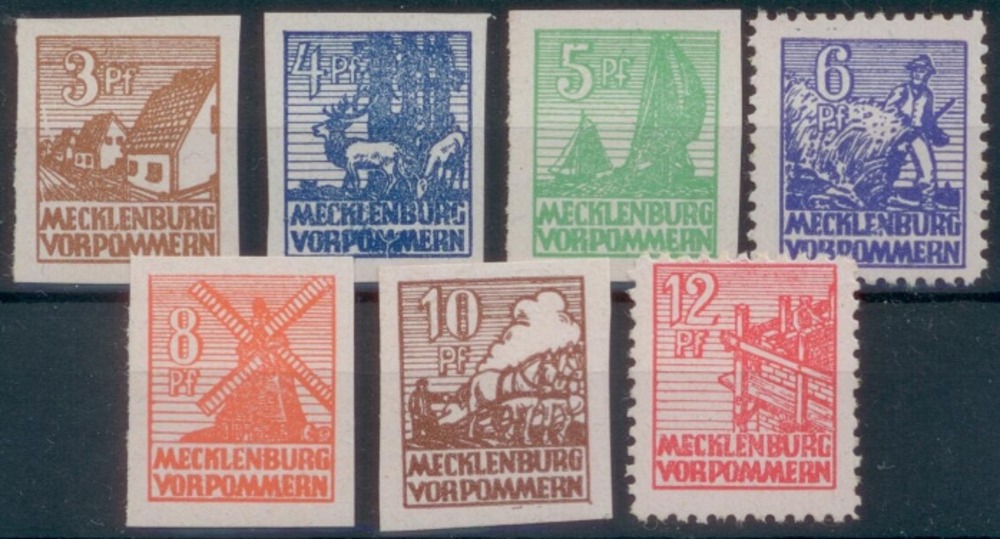 Mecklenburg-Vorpommern Abschiedsserie - Nr.29x-36x **