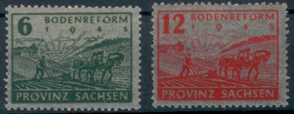 Provinz Sachsen Bodenreform - Nr.90/91 **