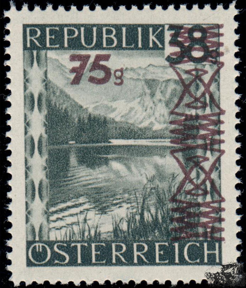 Österreich 1947 **, Gr. 75 - steingrün  RR!
