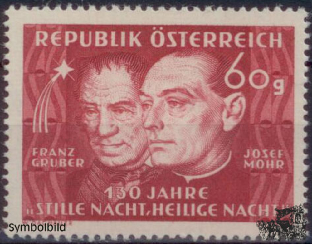 Österreich 1948 **, Gr. 60 - Stille Nacht, Heilige Nacht Österreich 1948 **, Gr. 60 - Stille Nacht, Heilige Nacht