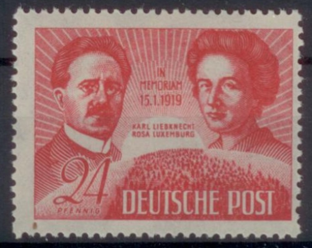 SBZ Liebknecht und Luxemburg 1949 - Nr.229 **