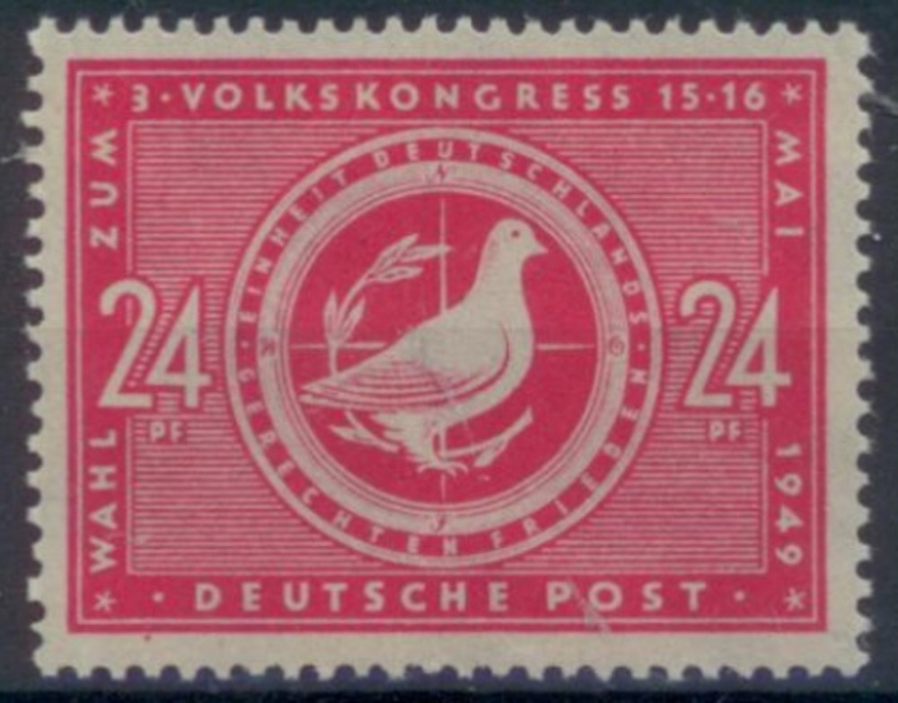SBZ Wahlen 3.Volkskongress 1949 - Nr.232 **