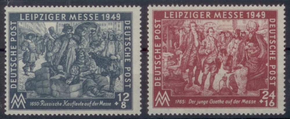 SBZ Leipziger Messe 1949 - Nr.240/241 **
