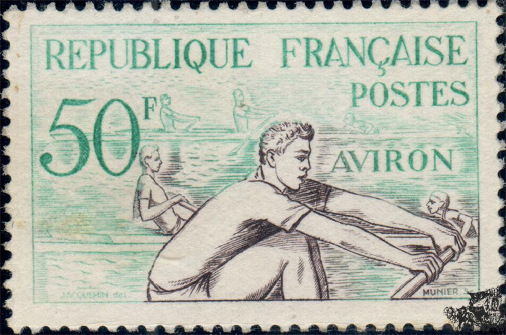 Frankreich ** 1953 - 50 Francs - Freimarken, Sport