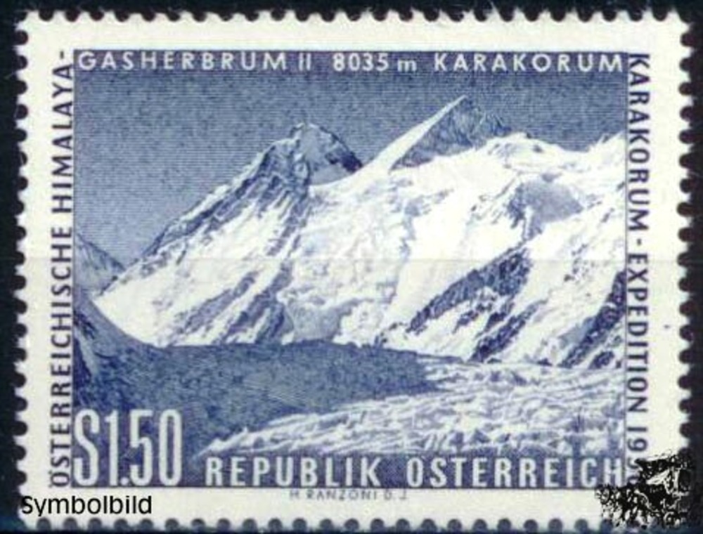 Österreich ** 1957 - 1,50 Sch., Karakorum-Expedition