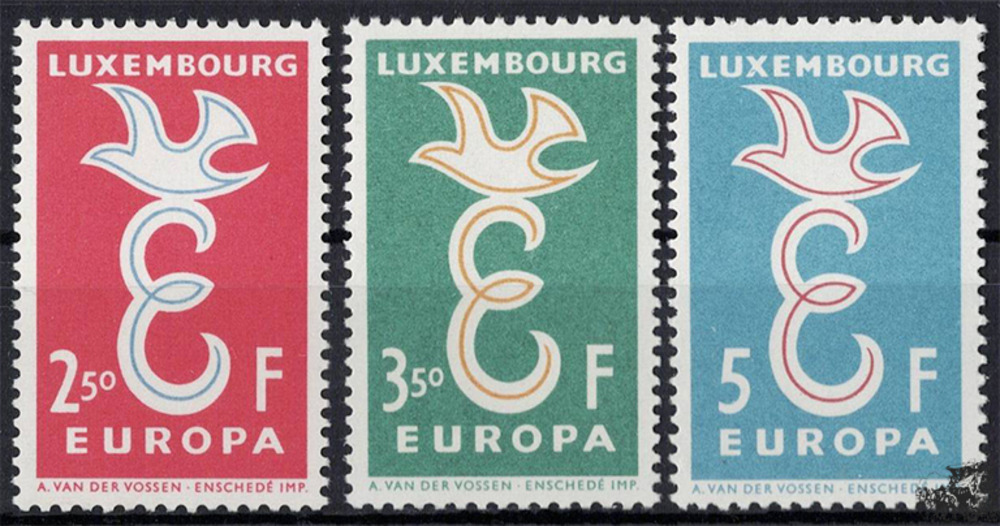 Luxemburg 1958 ** - EUROPA, Taube 