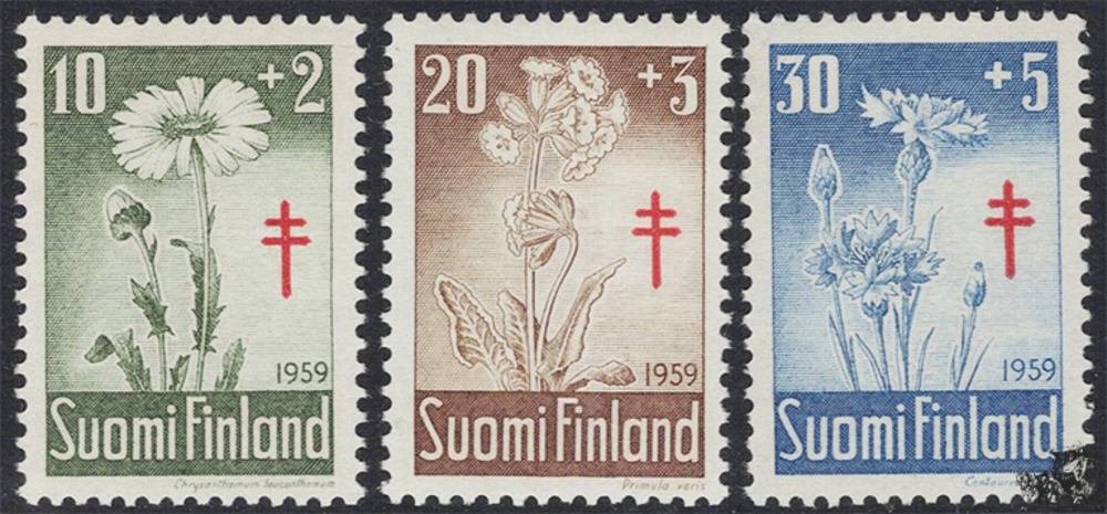 Finnland 1959 ** - Bekämpfung der Tuberkulose