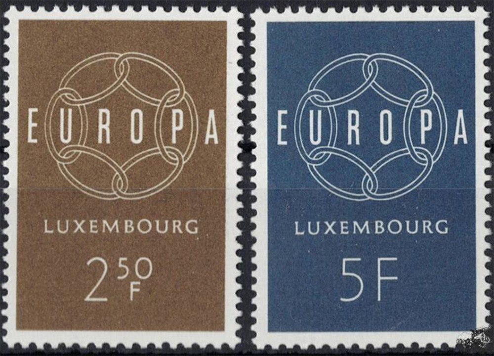 Luxemburg 1959 ** - EUROPA, Kette