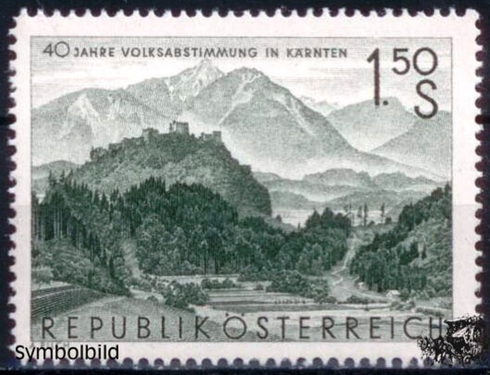 Österreich ** 1960 - 1,50 S., Volksabstimmung in Kärnten