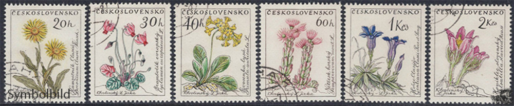 Tschechoslowakei o 1960 - Blumen