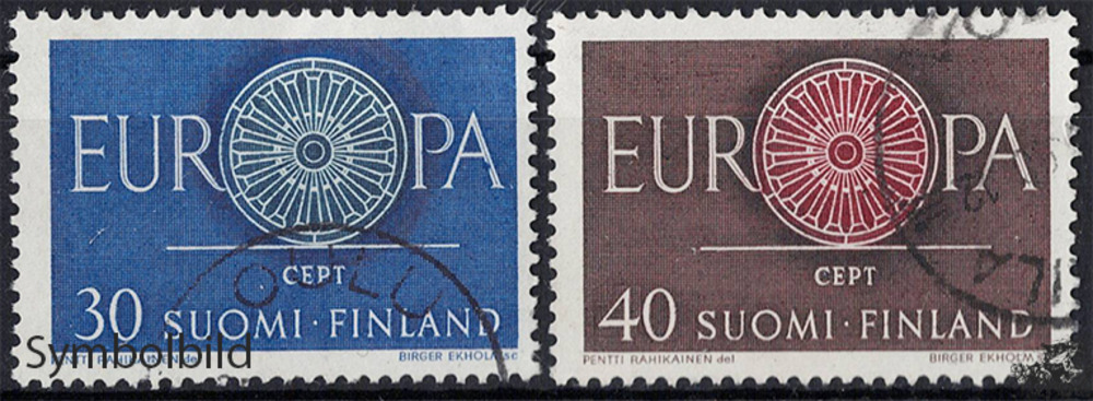 Finnland 1960 o - EUROPA, Wagenrad