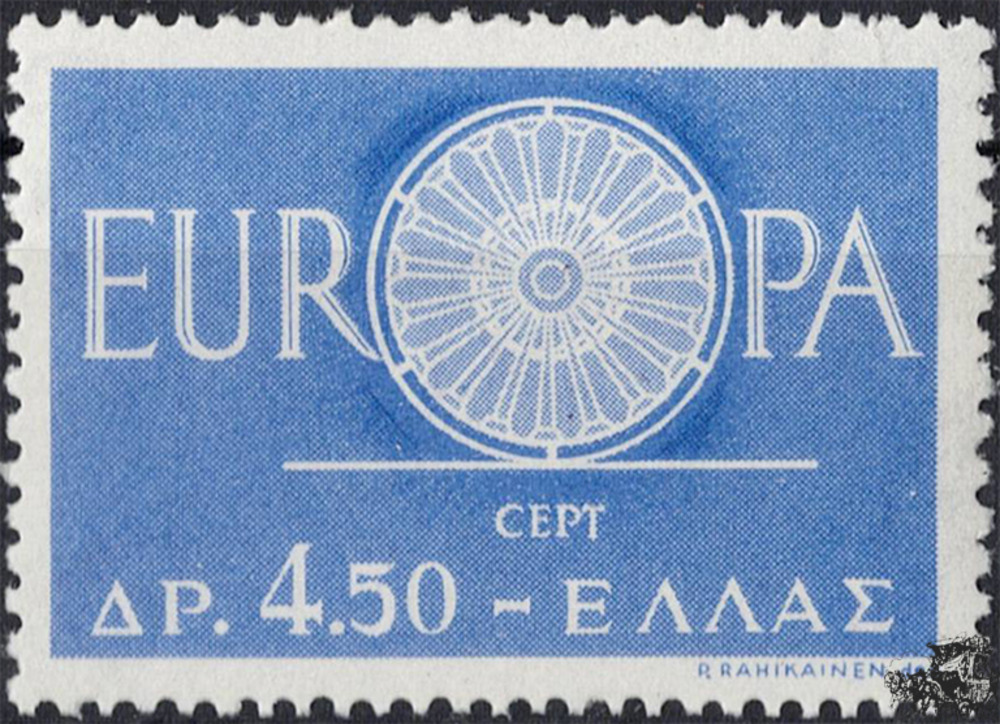 Griechenland 1960 ** - EUROPA, Wagenrad