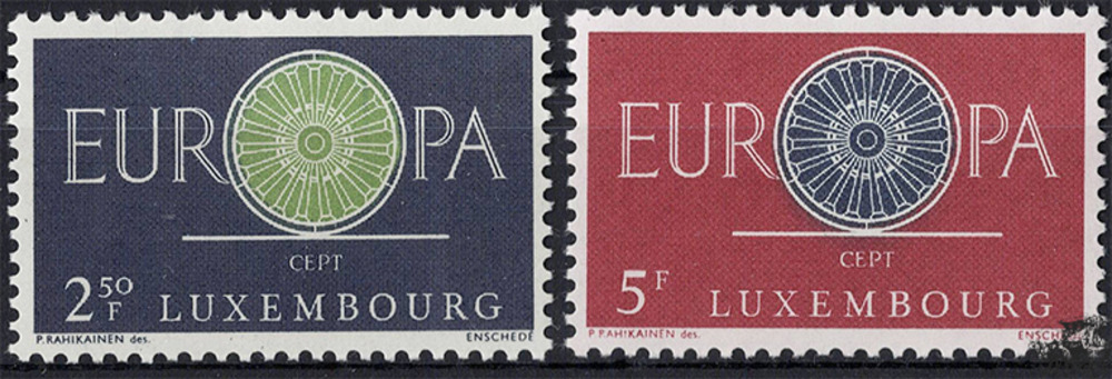 Luxemburg 1960 ** - EUROPA, Wagenrad