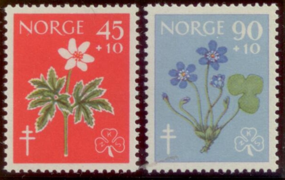 Norwegen ** 1960 - Tuberkulose Norwegen ** 1960 - Tuberkulose