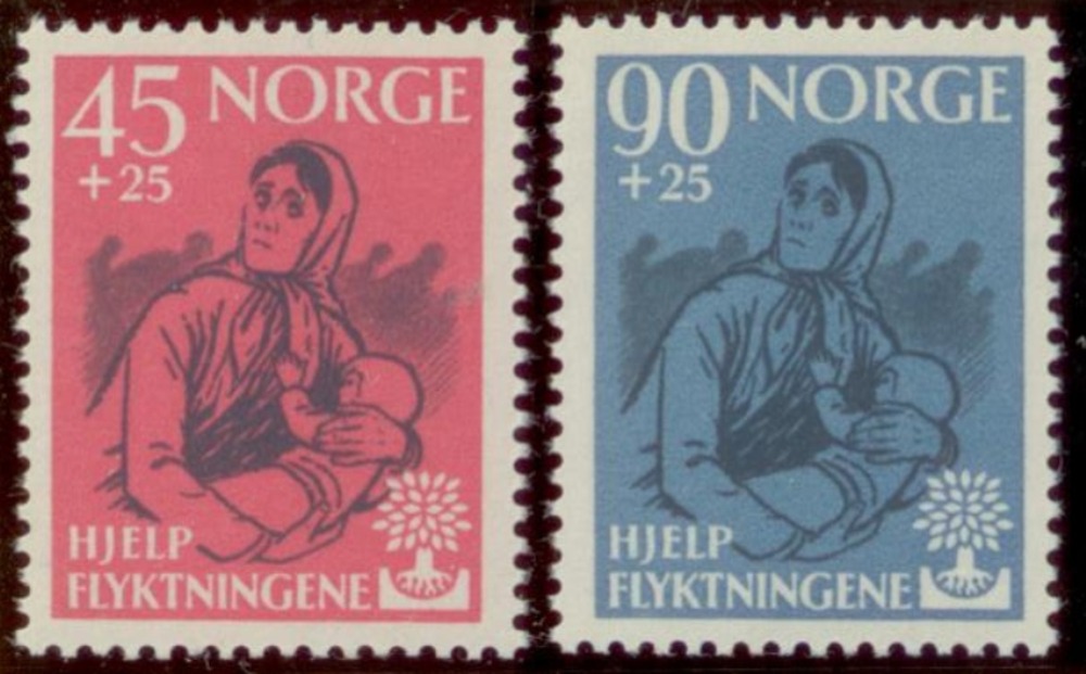 Norwegen ** 1960 - Weltflüchtlingsjahr 1959/60