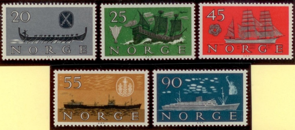 Norwegen ** 1960 - Schiffe Norwegen ** 1960 - Schiffe