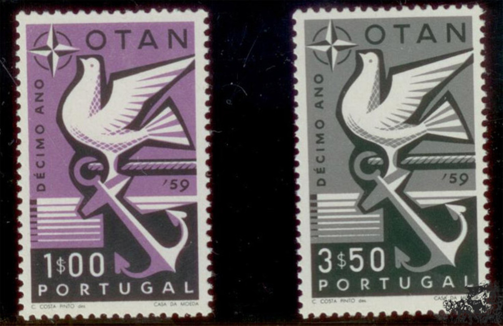 Portugal ** 1960 - 10 Jahre Nordatlantikpakt (NATO) Portugal ** 1960 - 10 Jahre Nordatlantikpakt (NATO)