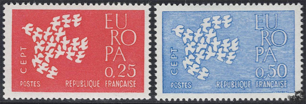 Frankreich 1961 ** - EUROPA, Taube