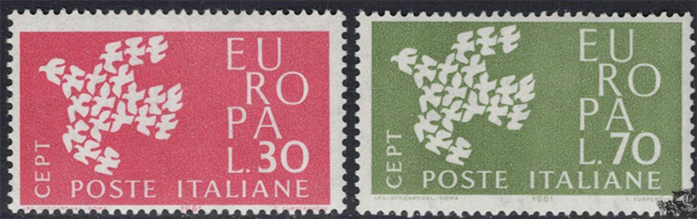Italien 1961 ** - EUROPA, Taube