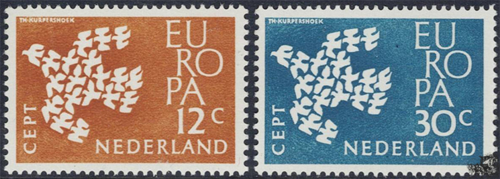 Niederlande 1961 ** - EUROPA, Taube