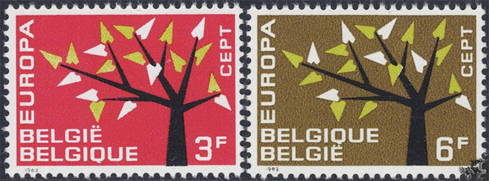 Belgien 1962 ** - EUROPA, Baum