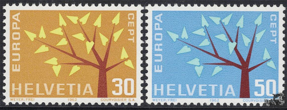 Schweiz 1962 ** - EUROPA, Baum Schweiz 1962 ** - EUROPA, Baum