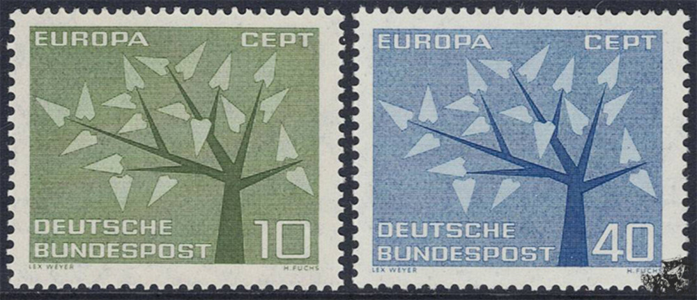 Deutschland 1962 ** - EUROPA, Baum