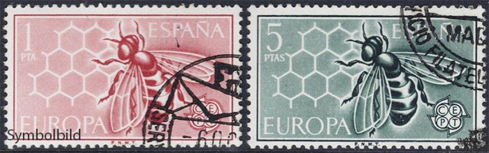 Spanien 1962 o - EUROPA, Honigbiene