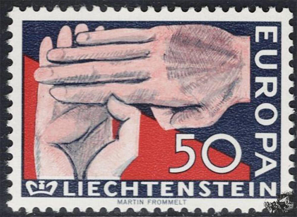 Liechtenstein 1962 ** - EUROPA, Hände