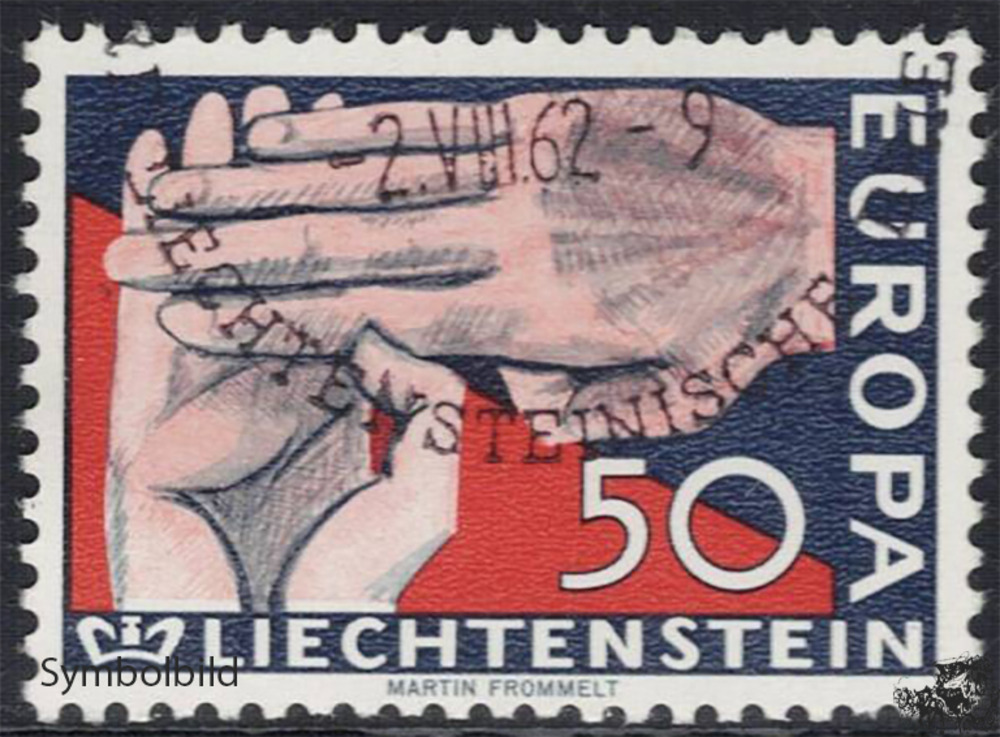 Liechtenstein 1962 o - EUROPA, Hände