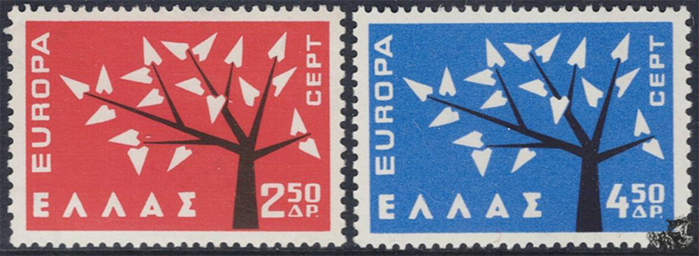 Griechenland 1962 ** - EUROPA, Baum