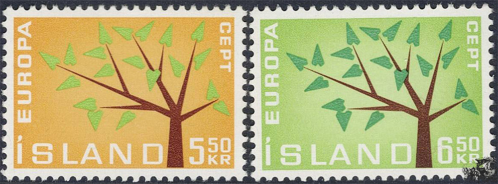 Island 1962 ** - EUROPA, Baum