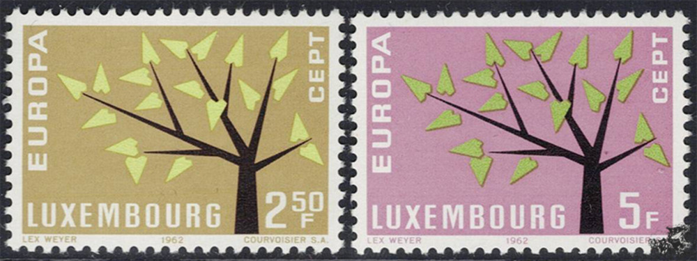 Luxemburg 1962 ** - EUROPA, Baum
