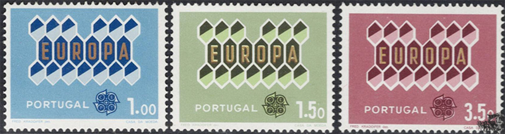 Portugal 1962 ** - EUROPA, Bienenwaben
