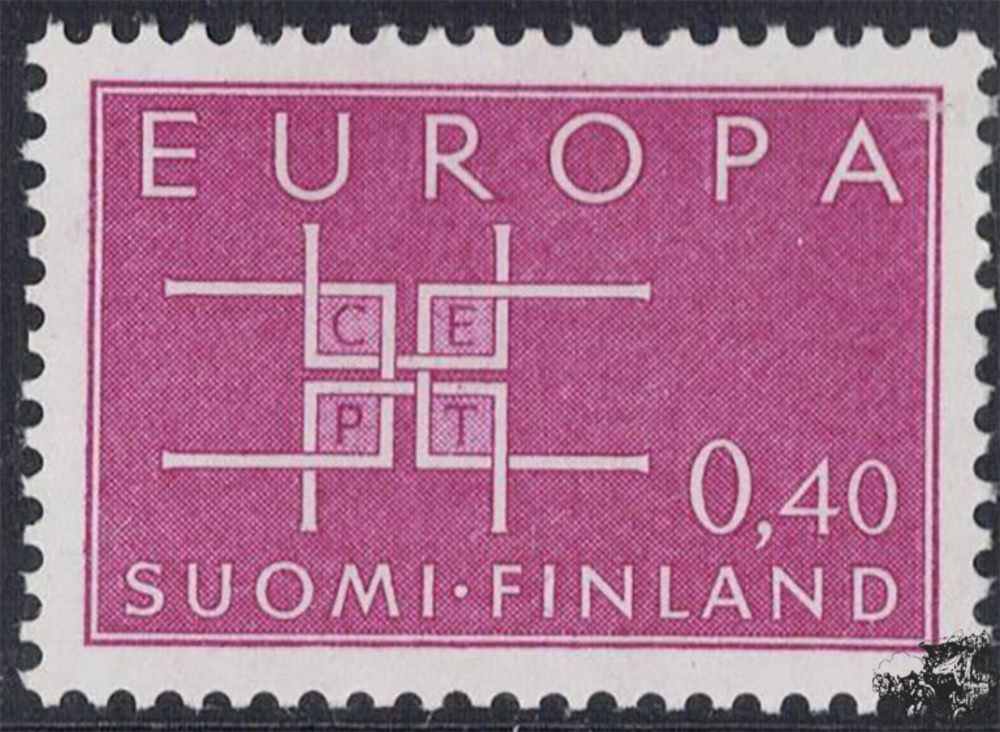 Finnland 1963 ** - EUROPA, Ornament Finnland 1963 ** - EUROPA, Ornament